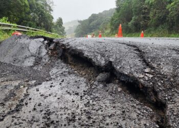 Rodovias catarinenses são interditadas por causa da chuva