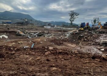 “Sentimento de alívio, trabalho caprichoso”, diz morador de Roca Sales (RS) sobre servidores de Jaraguá do Sul