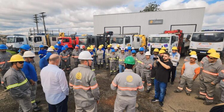 Celesc e Governo do Estado enviam força-tarefa para auxiliar na reconstrução da rede elétrica no Rio Grande do Sul