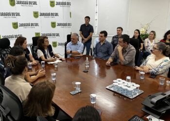 Técnicos do Ministério da Saúde cumprem agenda em Jaraguá do Sul