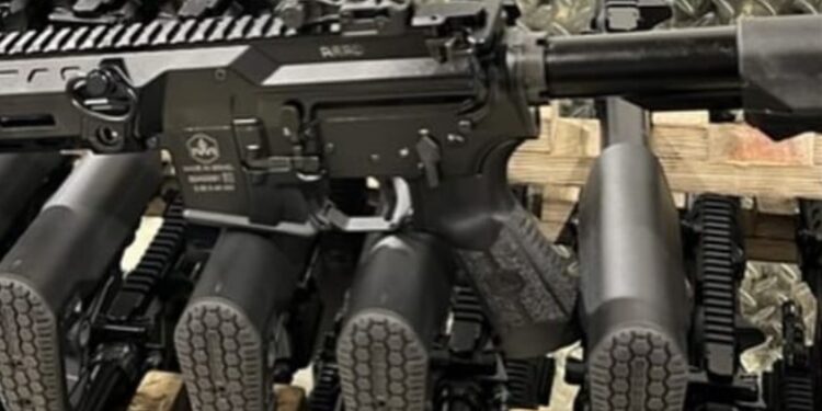Polícia Civil de Santa Catarina recebe 145 fuzis israelenses