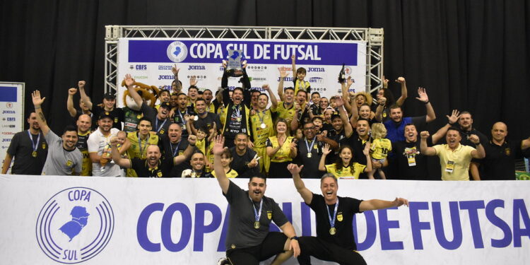 Grupo definido na Copa Sul de Futsal