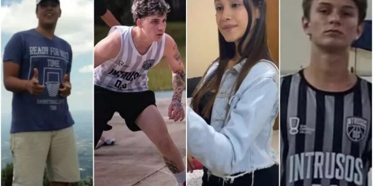 Vídeo mostra colisão que matou quatro jovens catarinenses no Rio Grande do Sul