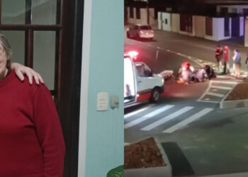 Idosa que foi atropelada por ônibus em Jaraguá do Sul morre no hospital