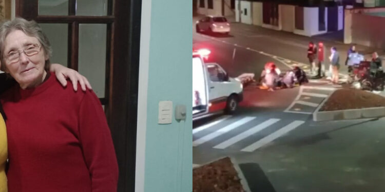 Idosa que foi atropelada por ônibus em Jaraguá do Sul morre no hospital