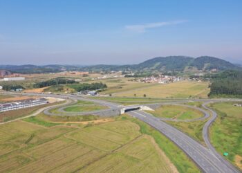 DNIT detalha andamento das obras do Contorno Viário da BR-280, em Jaraguá do Sul