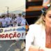 Júlia Zanatta parabeniza manifestação em Guaramirim contra obrigatoriedade da vacina da Covid-19
